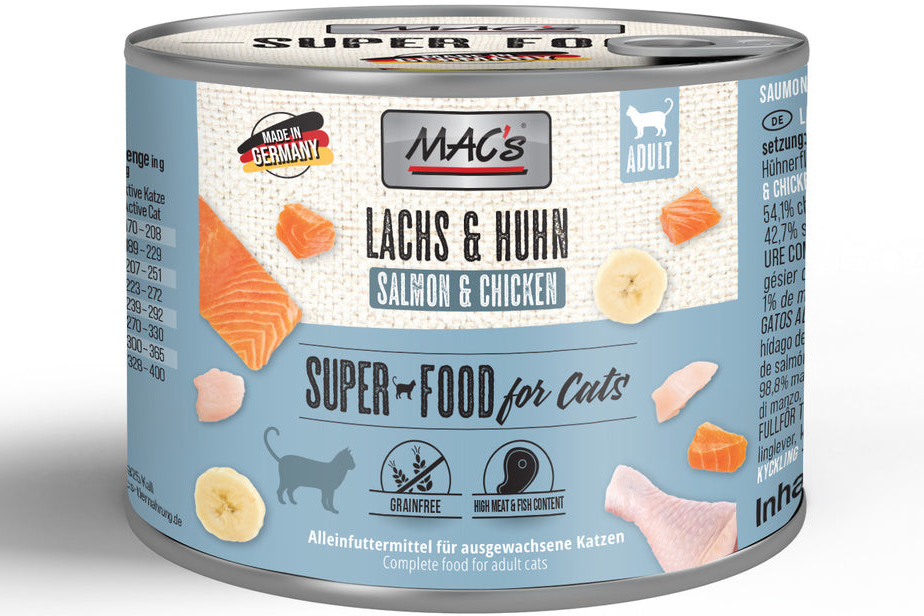 MAC's Cat Lachs & Huhn 200g
