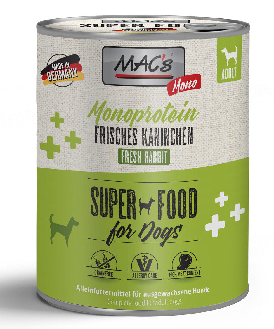 MAC's Dog Mono frisches Kaninchen 800g