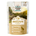 Wildes Land Classic Adult Katze Pouch Ente und Pute mit Distelöl  100g