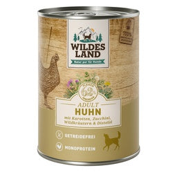 Wildes Land Classic Adult Hund Huhn&Karotte 400g